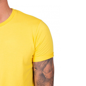 Top qualité 100% coton coupe ample couleur bloc t-shirt pour hommes Streetwear personnalisé bouffée imprimé logo goutte épaule homme t-shirt - Product Image 1
