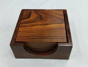 Tampons en bois d'acacia les plus vendus, faits à la main, personnalisés, pour table de bureau et maison - Product Image 3