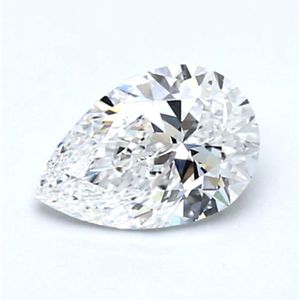 Nuevo diseño 0,72 Cts E Color VVS2 Diamante natural 7,40-4,93*3,26 Tipo 2A IGI Material de cuarzo certificado Collar de corte de pera Suelto - Product Image 4