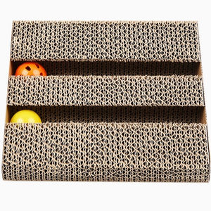 <span class=keywords><strong>Cat</strong></span> Bordo Graffio di Gatto Artiglio Bordo Giocattolo Dell'animale Domestico di Disegno di Brevetto di Figura del Triangolo di Carta Ondulata di Nuovo per I Cani Interattivo Giocattoli del Gatto divertente - Product Image 1