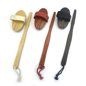 OEM/ODM doble lados Multi-función de masaje cepillo de baño cepillo de cerdas de jabalí Sisal cerdas - Product Image 4