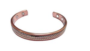 ชุดสร้อยข้อมือแม่เหล็กทองแดงชุบทอง3ชิ้นกำไลเปลือกหอยหินแบบอินเดียรูปดวงจันทร์แฟชั่นสำหรับเด็กทุกศาสนา - Product Image 3