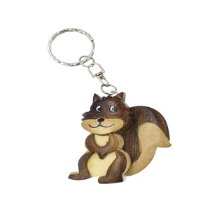 Jungle Rừng Động Vật Bằng Gỗ Khắc Móc Chìa Khóa Tùy Chỉnh Thực Hiện Biểu Tượng Và Động Vật Có Hình Dạng Móc Chìa Khóa - Product Image 5