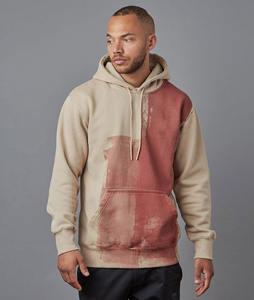 Conjunto Deportivo de Forro Polar para Hombre, Invierno, Color Negro Sólido, Sudadera con Capucha, Cuello Alto, Logotipo Bordado, Impermeable, Personalizado, Venta al Por Mayor - Product Image 2