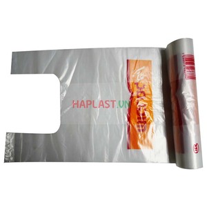 Bolsa de OPP Biodegradable, Resistente, de Grado Alimenticio, Impresa con Serigrafía, en Rollo sin Núcleo, Marca Haplast JSC, Termosellable - Product Image 1