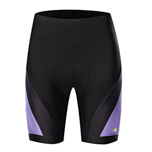 Pantalones Cortos de Ciclismo Unisex de Poliéster Negro con Almohadilla de Gel Antibacteriana, de Secado Rápido y Transpirables, Ecológicos - Product Image 2