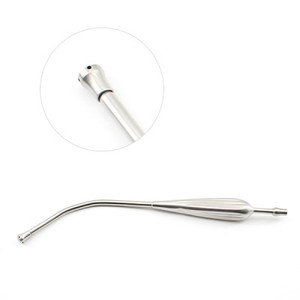 Yankauer Tubo de succión con punta extraíble 27cm Instrumentos quirúrgicos de acero inoxidable Mahersi - Product Image 3
