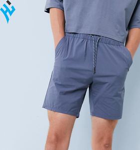 Hot Sale Fashion <b>Blue</b> Men Streetwear Drawstring Design with Pockets to <b>Side</b> and Back Short Pants - Product Image 3