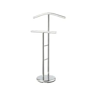 Chrome Plated Suit Valet Stand Home Furniture