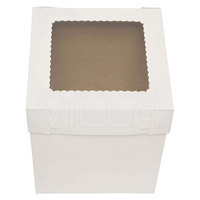 Boîte d'emballage pour gâteaux en carton ondulé de bonne qualité, finition brillante/mate, revêtement UV, couleurs personnalisées, design respirant, cadre photo
