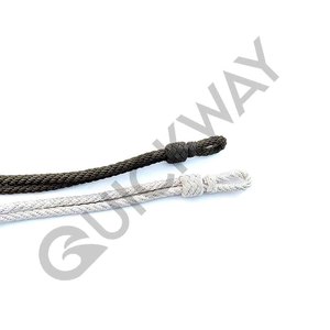 Venta al por mayor de la mejor calidad Cap Cordones de color negro sólido personalizado Venta a granel Fabricación Cap Cord 2025 - Product Image 5