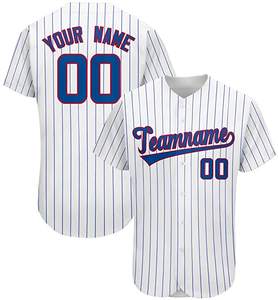 2025 venta al por mayor ligero recién llegado estampado jersey de béisbol para hombres uniforme de béisbol personalizado - Product Image 5