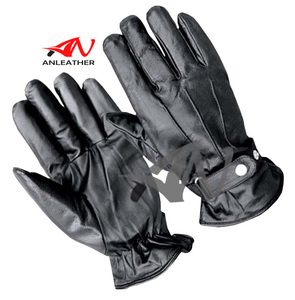 Guantes de Cuero Ecológicos Transpirables de Moda de Invierno para Ciclismo y Deportes, Cómodos y Elegantes - Product Image 1