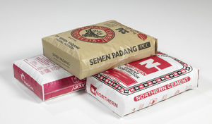 Bolsa de Válvula de Fondo Plano para Cemento |   Saco de Embalaje de Cemento Tejido de Polipropileno Resistente a la Humedad |   Modelo 116 - Product Image 2