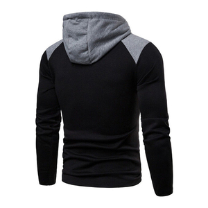 Sweat à capuche personnalisé en coton éponge français de qualité supérieure pour hommes Streetwear Sweat à capuche angélique avec fermeture éclair Fabricants de sweats à capuche imprimés bouffants - Product Image 6
