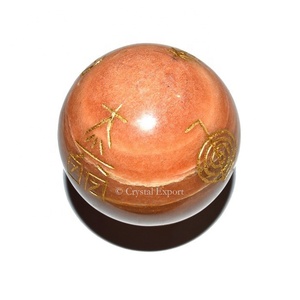 Peach Aventurine Usui Reiki Ball - Product Image 1