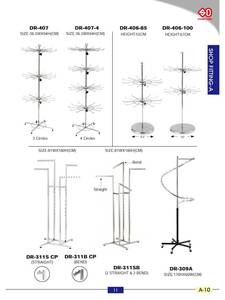 Estante de exhibición portátil para dormitorio, DR-P203, Perchero de tela, Perchero de metal con ruedas - Product Image 4