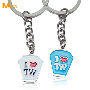 Llavero con emblema de esmalte suave, de aleación de zinc - Product Image 4