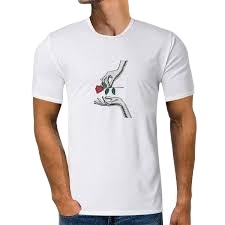Nouveau T-shirt décontracté en jersey 100 % coton pour homme, écologique, respirant, séchage rapide, anti-plis, manches courtes, col rond, vente en gros 2026 - Product Image 6