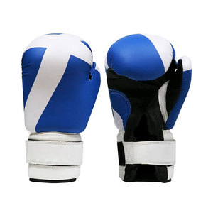 Gym equipment Leather Boxing Gloves/ Boxing Training Gloves/ Durable and breathable boxing gloves - Product Image 2