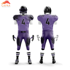 Uniforme de football américain de conception personnalisée par sublimation OEM 2025 uniforme de football américain en gros - Product Image 3