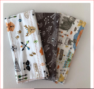 New Design Wholesale 100% Cotton Burp <b>Cloth</b> Set - Product Image 1