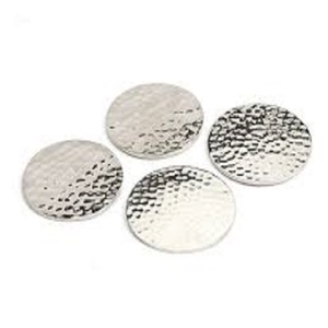 Nouveaux sous-verres à vin de conception antique en métal plaqué en laiton pour sous-verres de vaisselle à la maison au prix le moins cher - Product Image 2