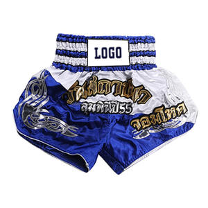 Pantalones cortos Mma Boxeo Muay Thai impreso pantalones de boxeo de los hombres de Kickboxing de entrenamiento deportivo lucha usar pantalones de boxeo - Product Image 6