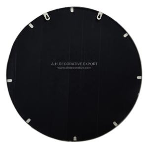 Elegant Design Contemporary Round Frame Iron Metal Decorative Christmas Handmade <b>Wall</b> <b>Mirror</b> for Makeup & Bathroom Decoration - Product Image 3