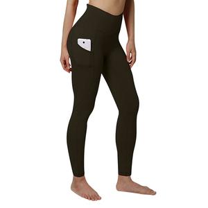 Pantalones de Yoga de Fitness para mujer, mallas deportivas elásticas para gimnasio, Control de barriga, para correr, sin costuras - Product Image 6