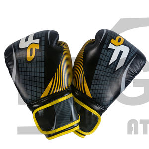 Guantes de boxeo de cuero mezclado con soporte de muñeca, 8oz, 10oz, 12oz, 14oz, 16oz, OEM personalizado, venta al por mayor - Product Image 5