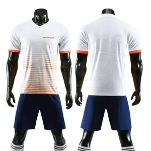 스포츠웨어 빠른 건조 도매 남자 축구 팀 유니폼 원래 품질 2022 2023