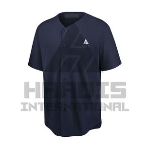 Venta al por mayor 100% de poliéster uniformes de béisbol Diseña tus propios uniformes de béisbol para hombres - Product Image 1