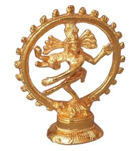 Natraj-estatua de baile antigua de latón, estatua hecha a mano para decoración del hogar, estatua de baile de latón indio Religioso - Product Image 3