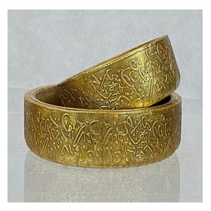 <b>Set</b> of 2 Different Sizes Decorative <b>Bowl</b> Fantastic Design Wooden <b>Dessert</b> Serving <b>Bowl</b> With Iron Stand In Bulk - Product Image 3