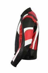 High Customizable Black Motorcycle Auto Racing Jacket XXL/XL Sizes Winter Summer Body Armor <b>Back</b> <b>Support</b> Oem Spandex PVC Bag - Product Image 3