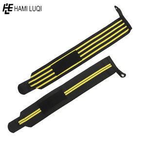 Muñequeras artesanales personalizables para fitness expresión de entrenamiento unisex con logotipo personalizado - Product Image 5