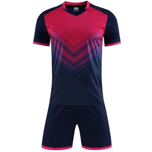 Uniforme de Football de haute qualité en tissu respirant, maillot de sport, ensemble d'uniformes avec maille, vente en gros - Product Image 2