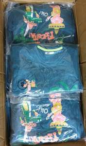 Camiseta Casual 100% Algodón para Adolescentes, Niños, Manga Corta, Cuello Redondo, Estampado, Compresión, Secado Rápido, Ropa de Bangladesh - Product Image 4