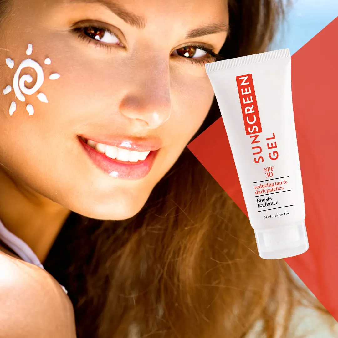 Protezione UV OEM/ODM Private Label Crema Solare Gel Estratto di Vaniglia Adulti Femminile 3 Anni di Gel Crema Solare SPF 30 Tutti I I Tipi di pelle