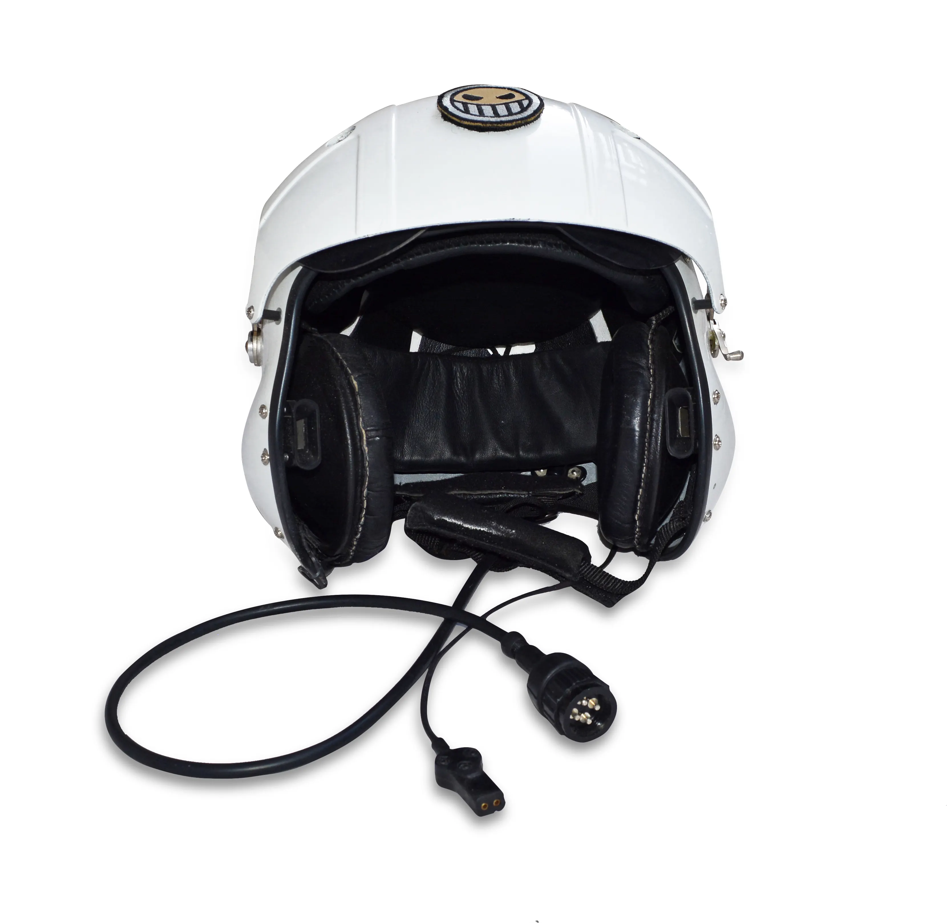 Casque de vol d'aviation sécurité de collision JTHGU-55PPJY pilote de chasse casque de vol (jet d'entraînement de siège jumeau)