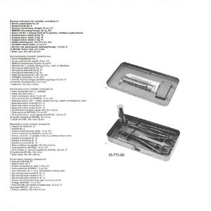 ชุดเครื่องมือเย็บแผลชุดอุปกรณ์เย็บแผลพร้อมกล่อง - Product Image 4