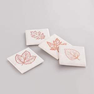 Sous-verre de tasse en bois créatif de vente chaude pour le cadeau avec la conception unique gravée - Product Image 4