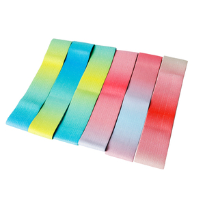 Resistance <b>Exercise</b> <b>Bands</b> Non Slip Elastic Loop Custom Colorful Pattern Heavy Duty Hip Glute Fabric PK 5 Sets Misha Sports - Product Image 6