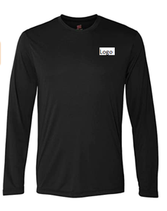 Men's Long Sleeve Cool Casual Tee-<b>Shirt</b> Printing Logo UPF 50+ (<b>100</b>% <b>Polyester</b>) Imported Pull on Closure & Machine Wash - Product Image 5