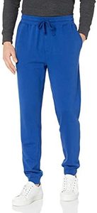 Wholesale <b>Men's</b> Solid Color Cotton Trouser Plus Size Casual Workout Sweatpants with Decorative Cuffs and <b>Loose</b> Elastic - Product Image 2