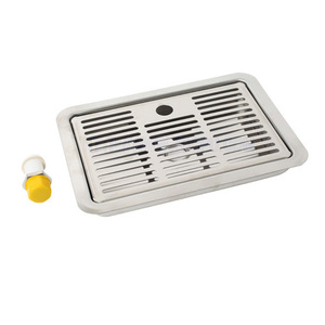 Plastic Injection Molding Large Beer Drip Tray Bar Drip Drain Tray Plastic Custom