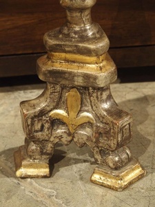 Bougeoirs florentins en bois doré Nouveau design Bougeoir fantaisie Décoration de maison et d'hôtel de luxe Métal en laiton Bougeoir - Product Image 2