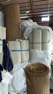 Synthétique rotin canne sangle-Blanc en plastique canne sangle rouleau-1/2 ouvert tissage sangle de canne pour armoire (WS0084587176063) - Product Image 3