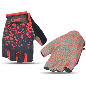 Guantes de Ciclismo de medio dedo personalizados para mujer con relleno de Gel guantes de entrenamiento transpirables para ciclismo levantamiento de pesas al por mayor - Product Image 1